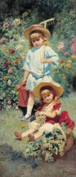 Retrato de los hijos del artista